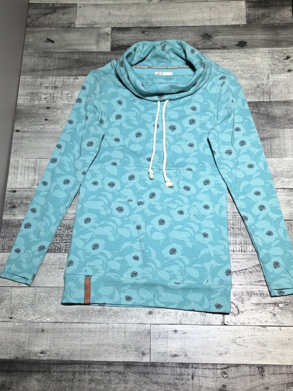 Floral Feeling Cowlneck Sweatshirt